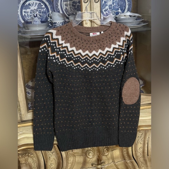 Fjallraven Sweaters - Fjallraven Ovik Wool Knit Sweater Women’s Small Fair Isle Nordic